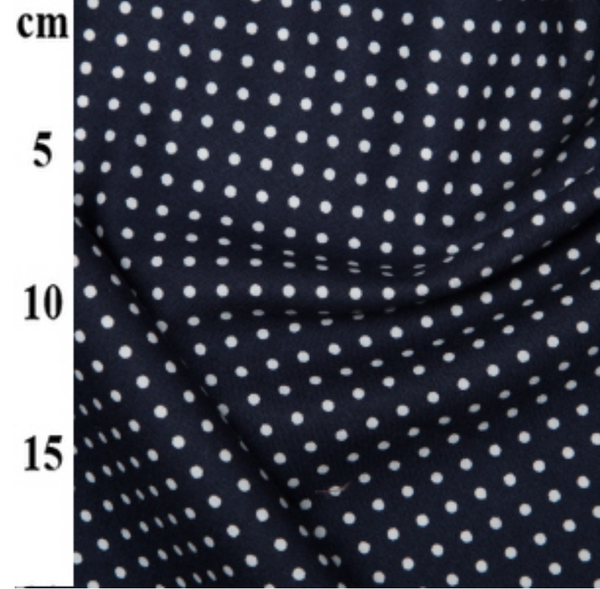 Polka Dots Navy