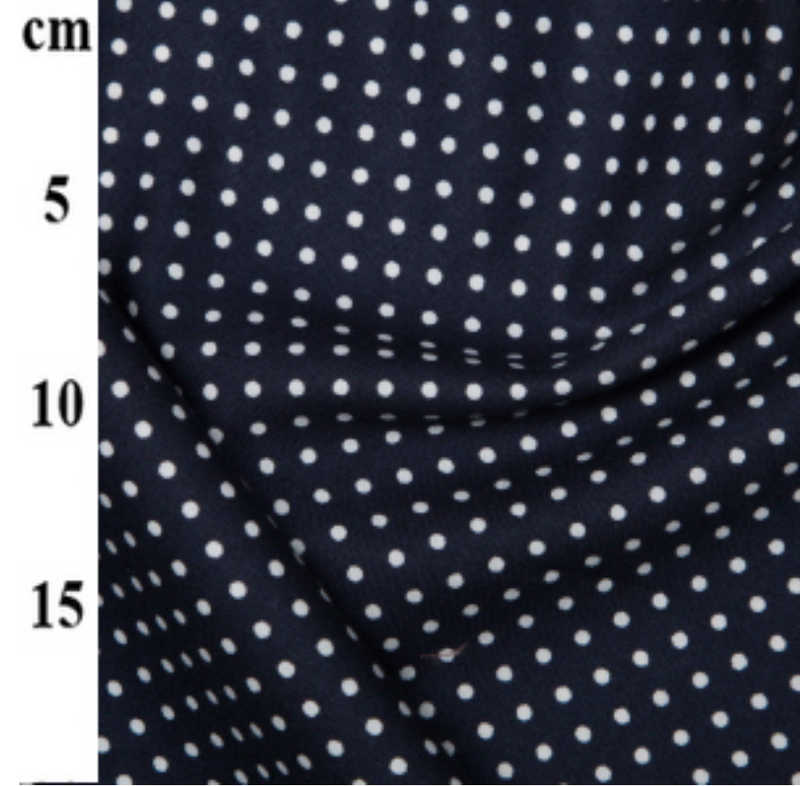 Polka Dots Navy