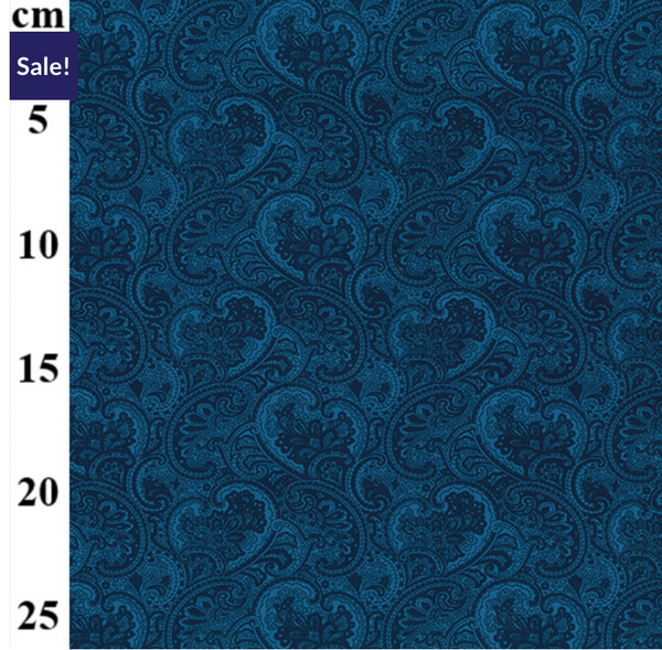 Indigo Paisley