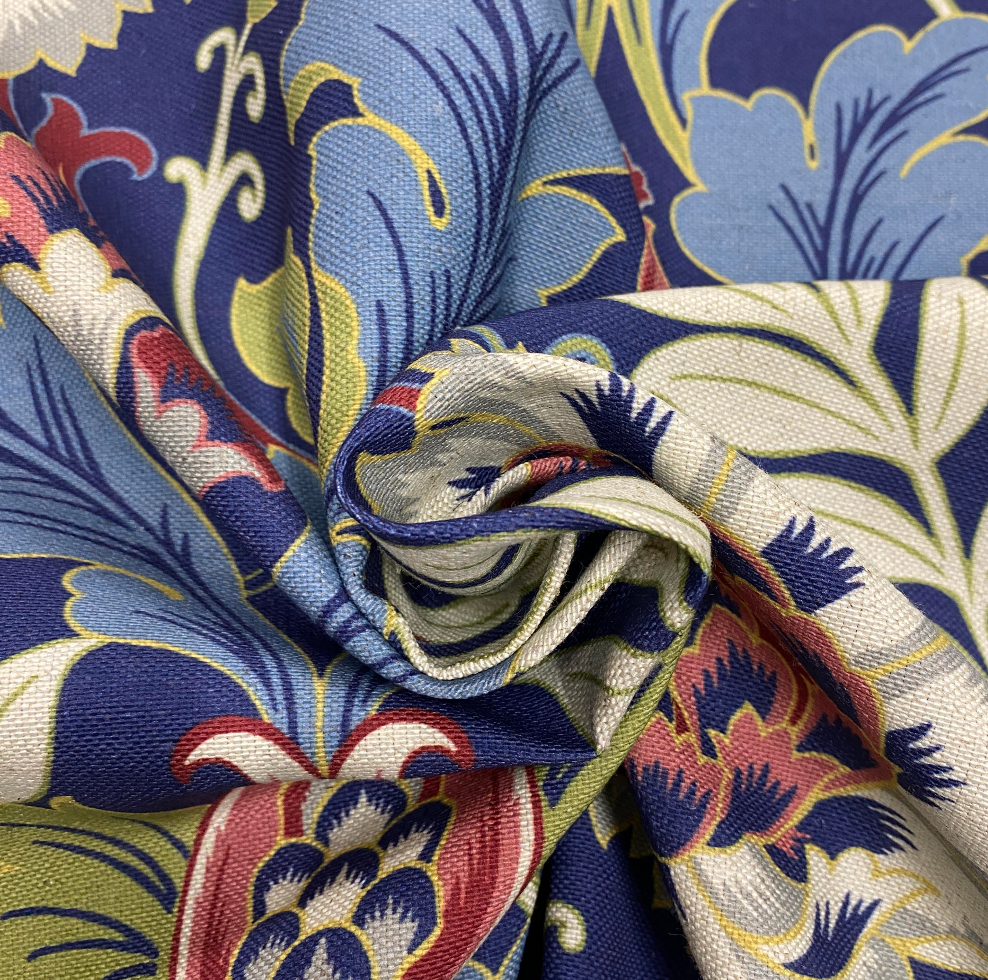 Kelmscott - Thistle Blue - 139cm x 440cm