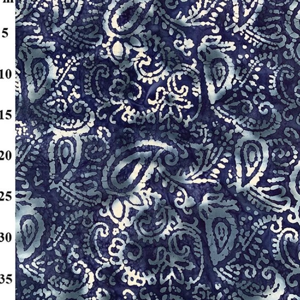 Batik - Blue Paisley