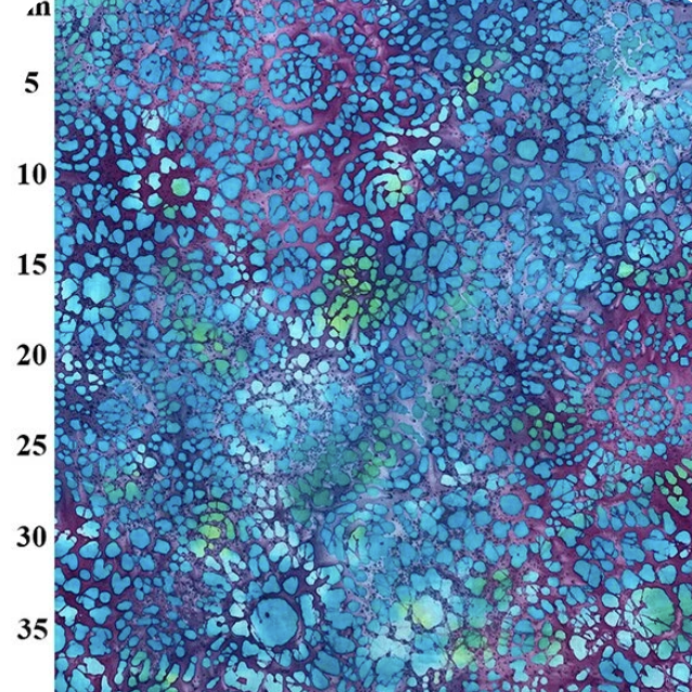 Batik - Blue Circles