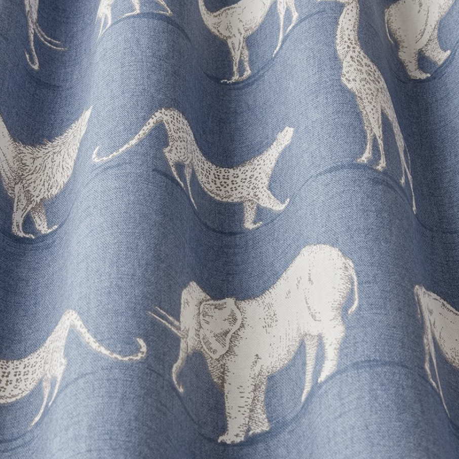 Prairie Animals Denim- 139cm x 230cm