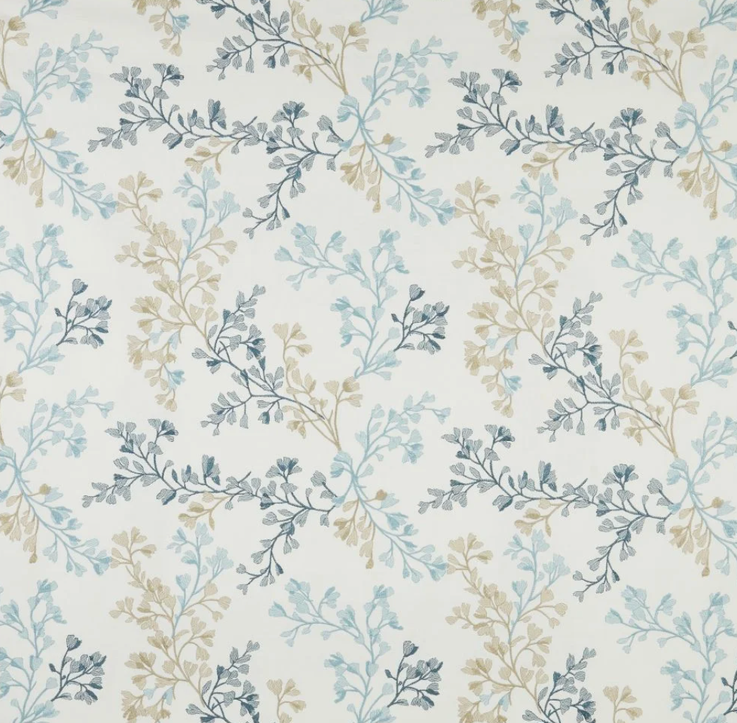 Willowbrook Sky Embroidered - 140cm x 180cm