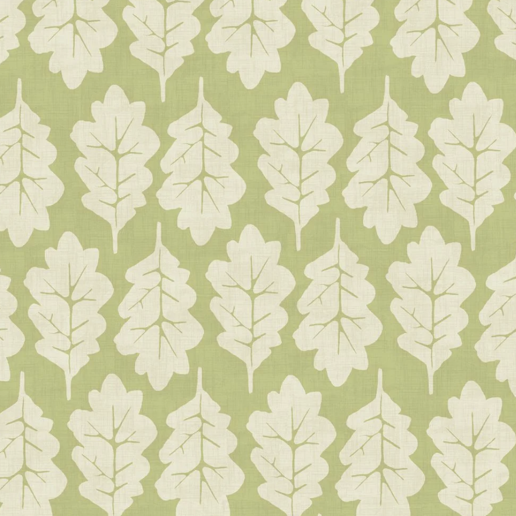 Oak Leaf Pistachio - 140cm x 180cm