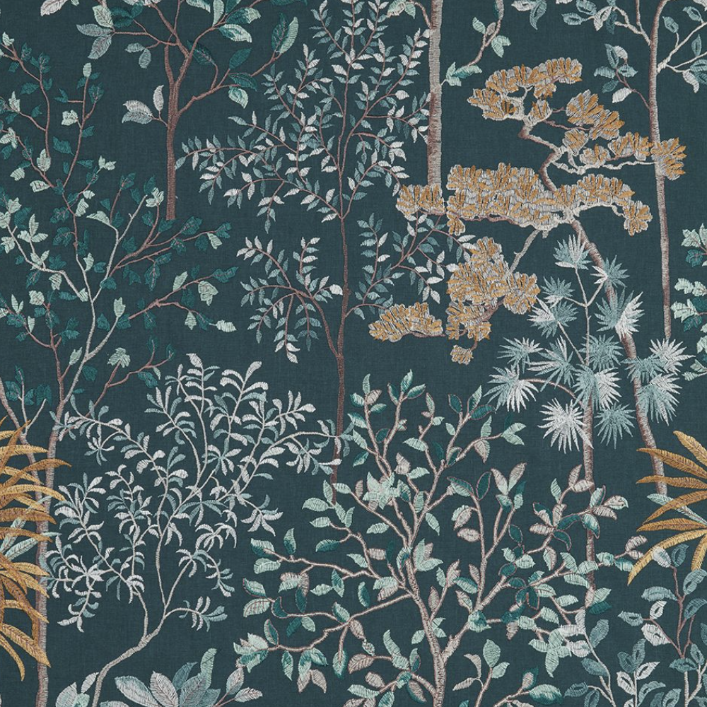 Takara - Lapis - Embroidered -  140cm x 80cm