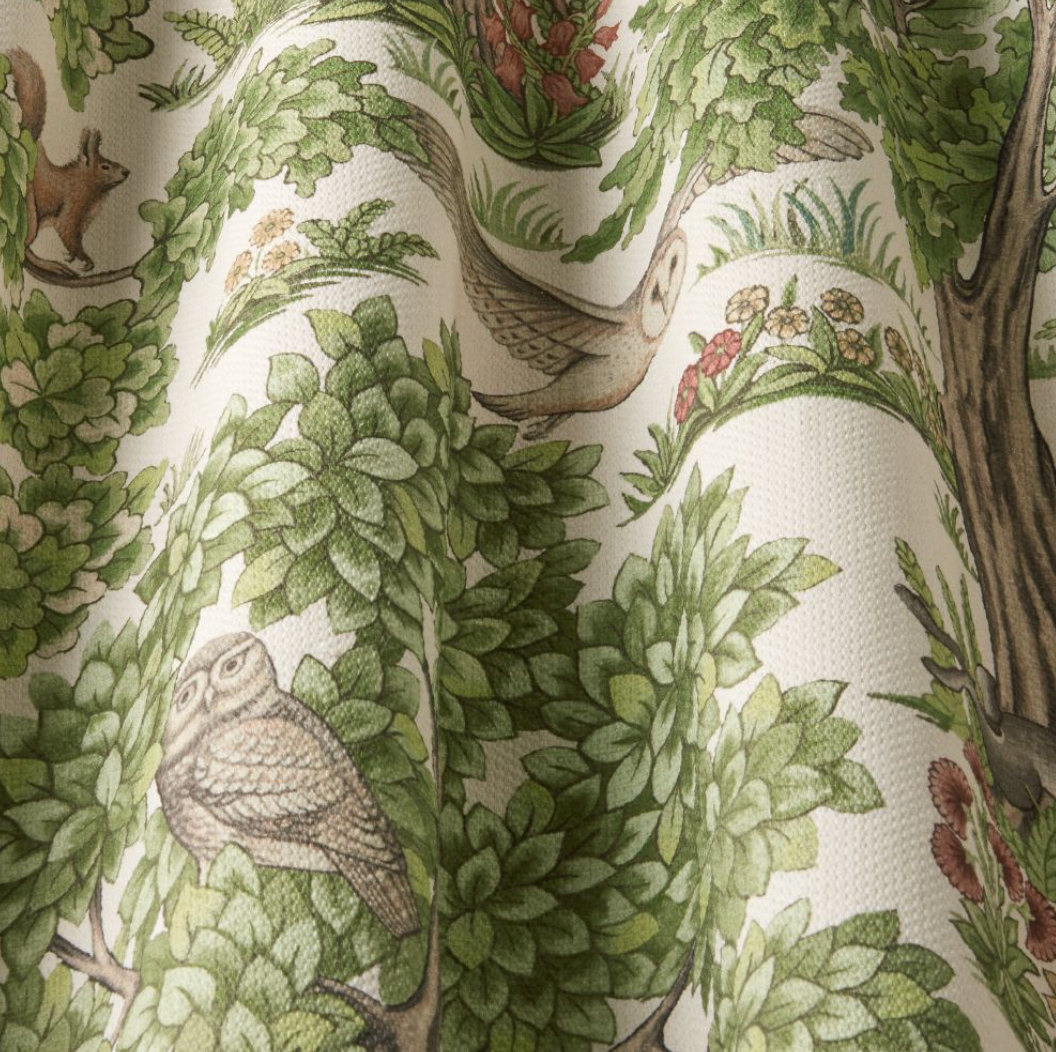 Woodland Retreat - Sage - 139cm x 200cm