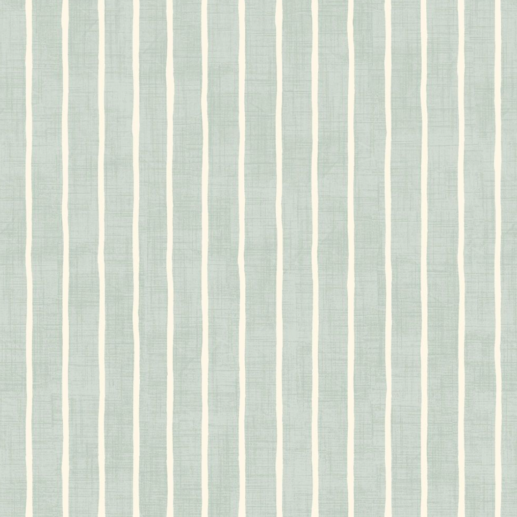 Pencil Stripe - Duckegg - 145cm x 150cm