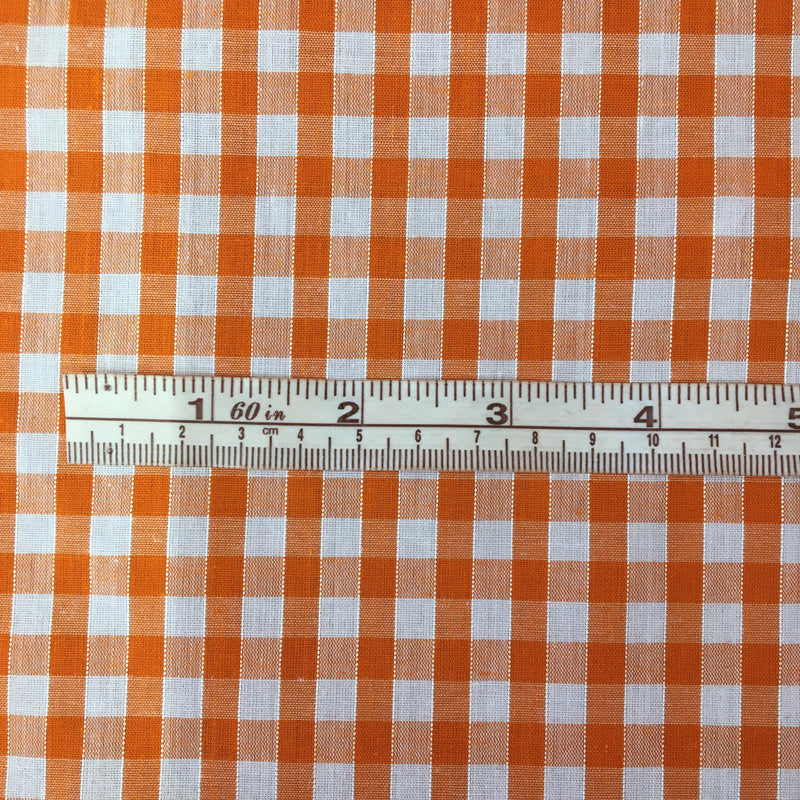 Gingham - Orange