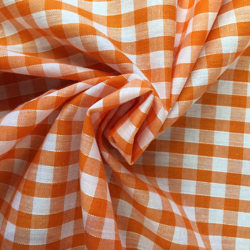 Gingham - Orange