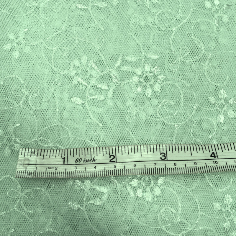 Decorative Polyester Lace - Mint Green