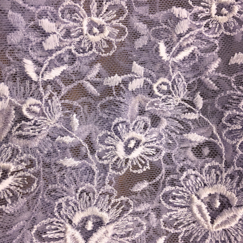 Decorative Polyester Lace - Purple