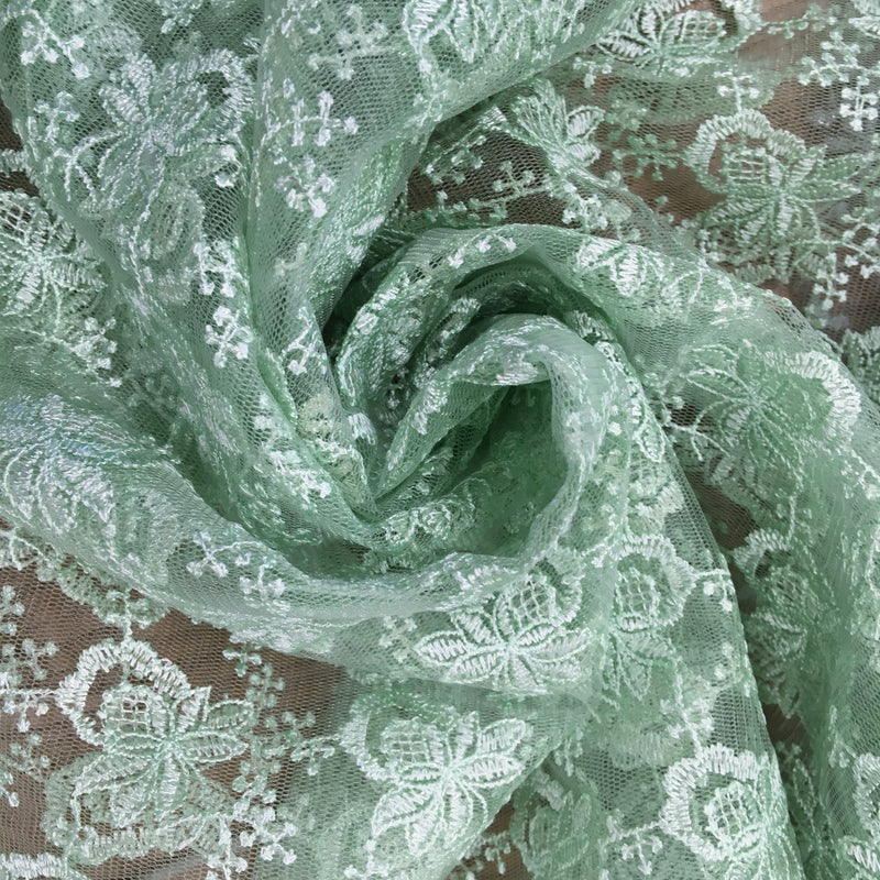 Decorative Polyester Lace - Green
