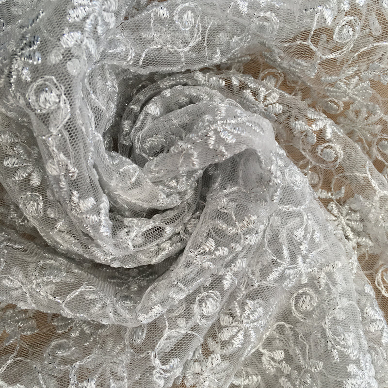 Decorative Polyester Lace - Glorious Grey