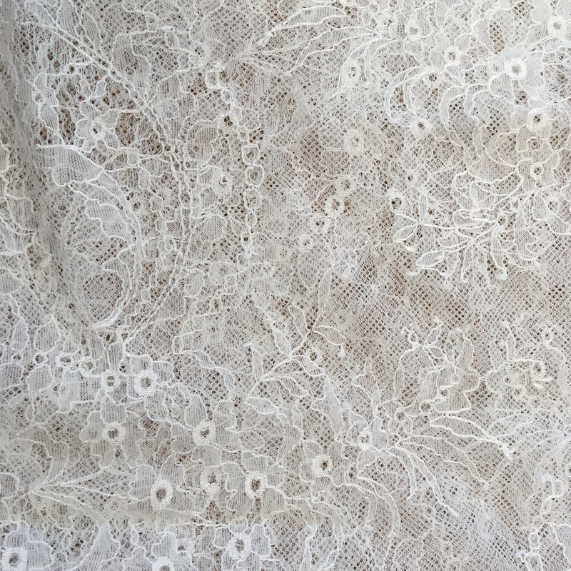 Decorative Polyester Lace - Winter White