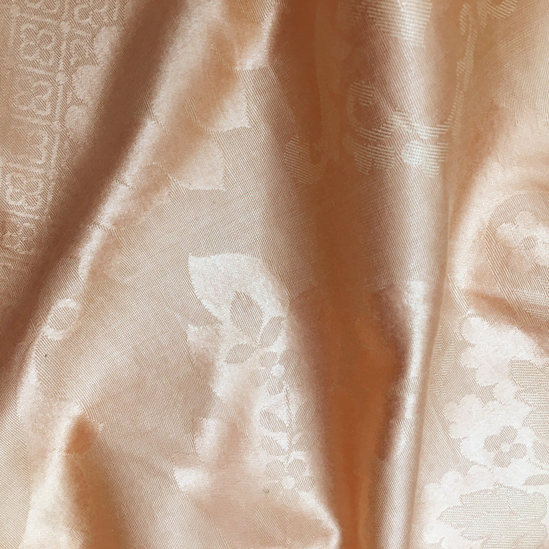 Peach Vintage Jacquard