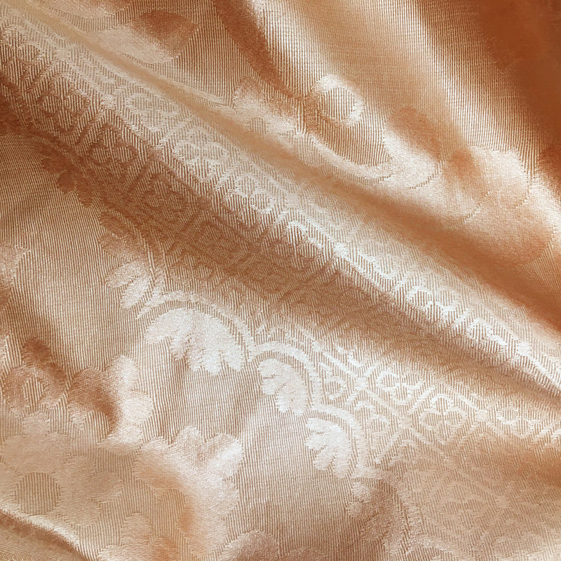 Peach Vintage Jacquard