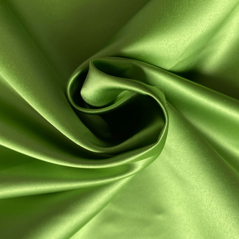 Chartruese Green Satin