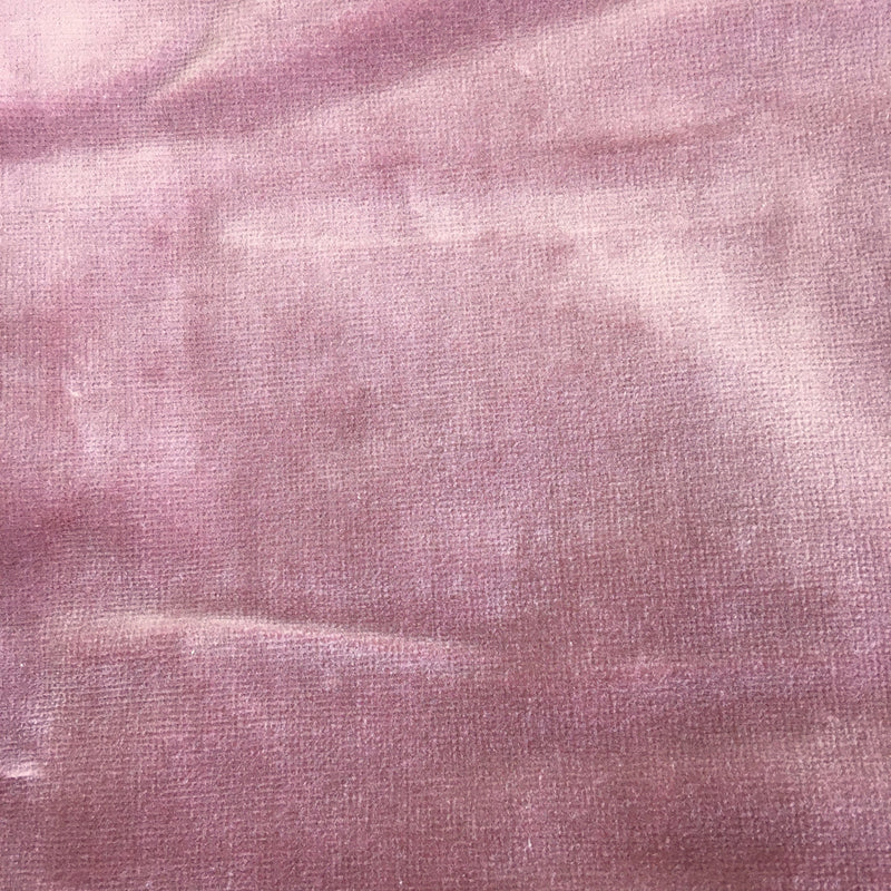 Velour Blush - Ready Made Curtains - 2 x 116cm x 95cm