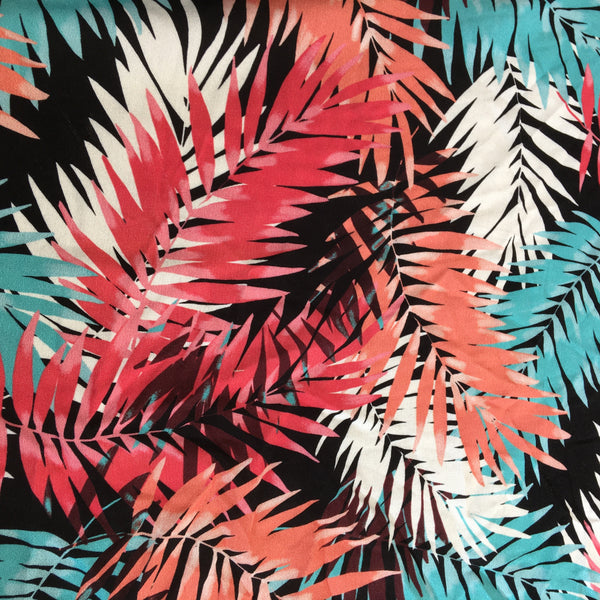 John Kaldor - Fernando - Salmon/Aqua Viscose
