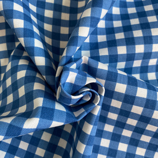 Gingham Check Blue