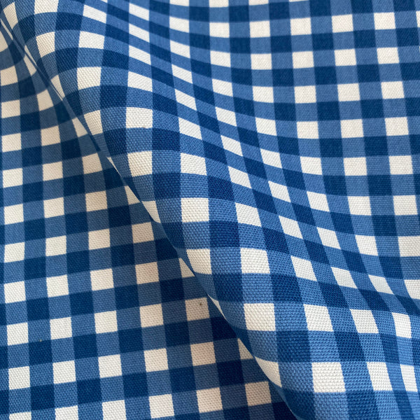 Gingham Check Blue