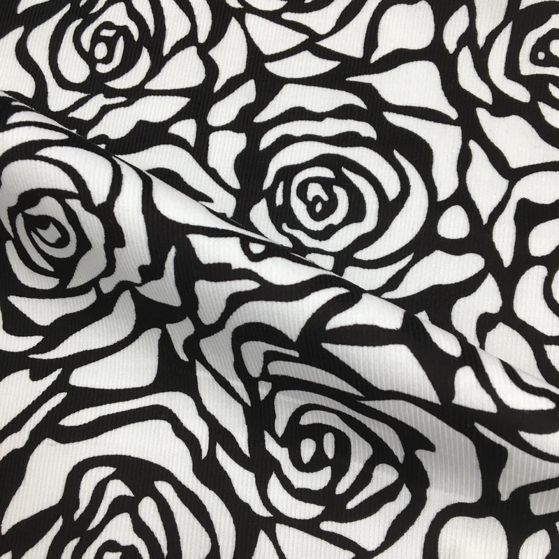 Mono Print Roses