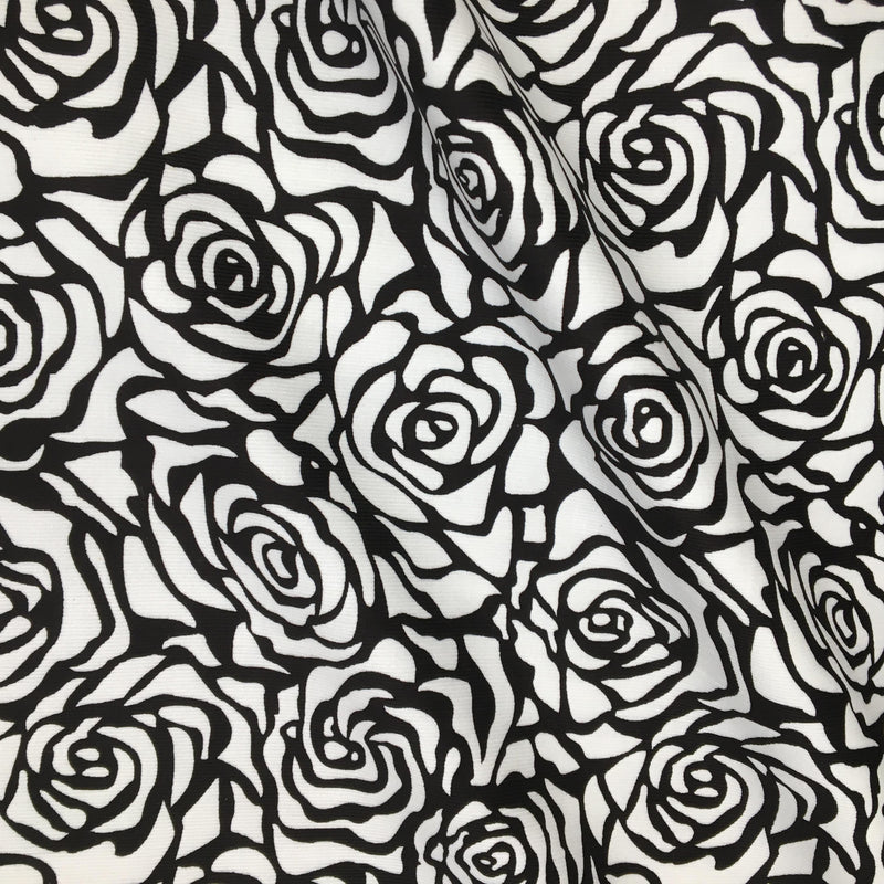Mono Print Roses