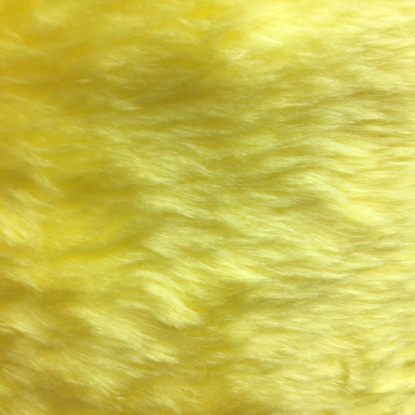 Faux Fur - Yellow Short