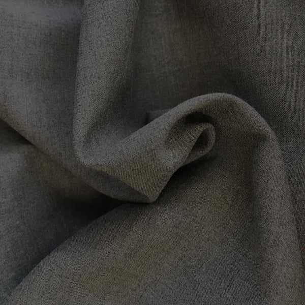 Slate Grey Superfine Wool Suiting