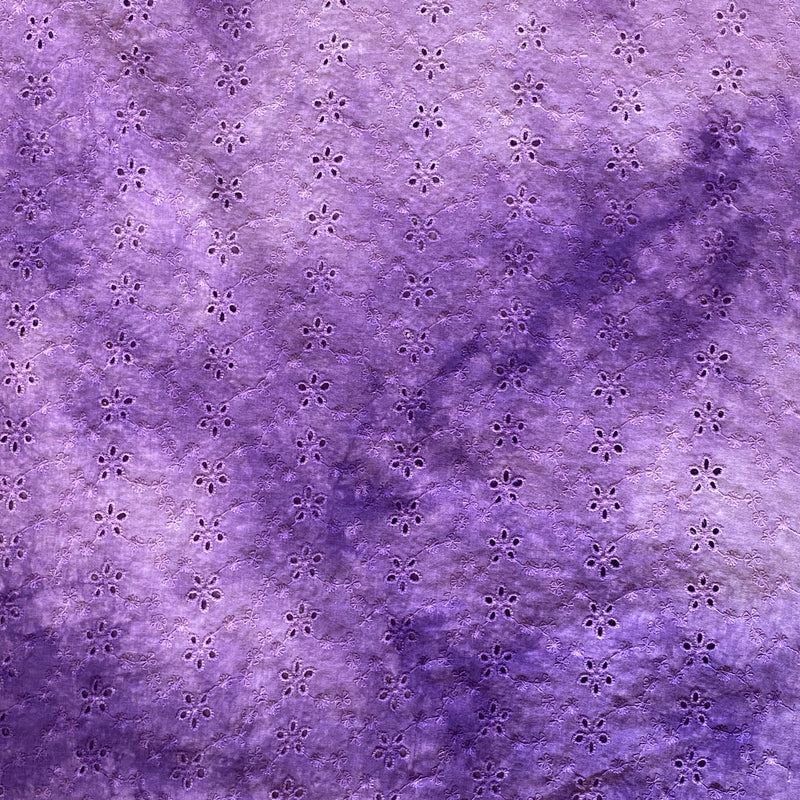 Broderie Anglaise - Purple