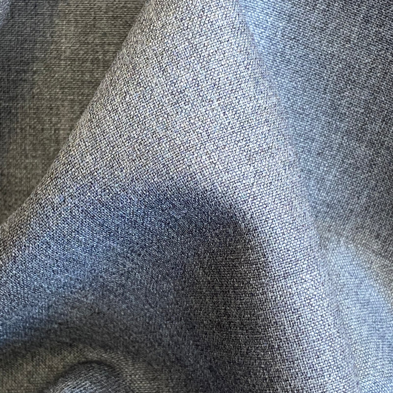 Grey Superfine Wool Suiting