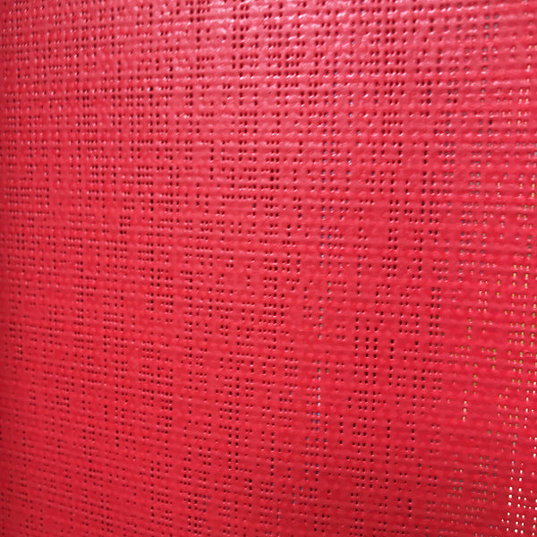 Wide Red Weave PVC