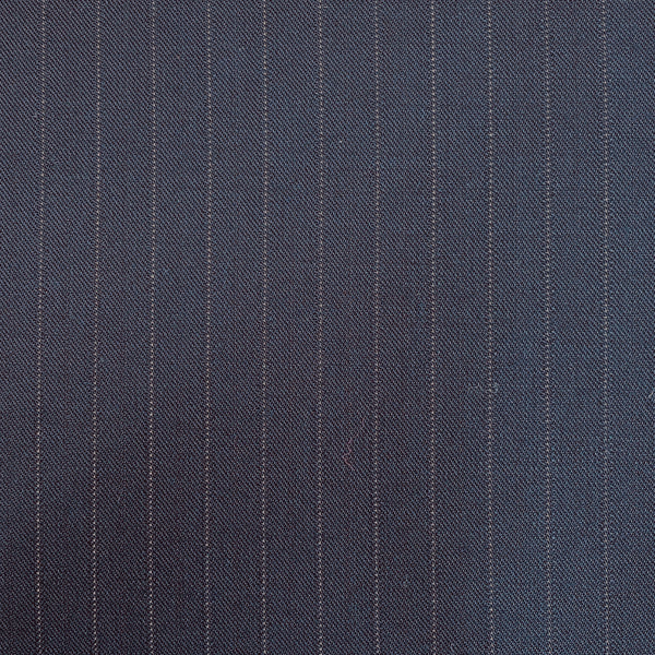 Navy Vertical Pin Stripes