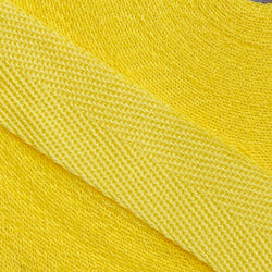 Herringbone Webbing Tape - Cotton Yellow
