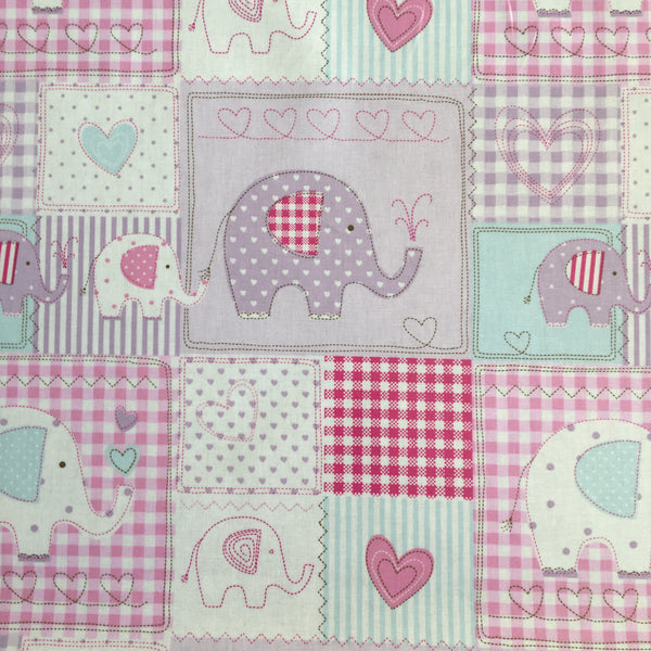 Bo Bo Pink Oilcloth