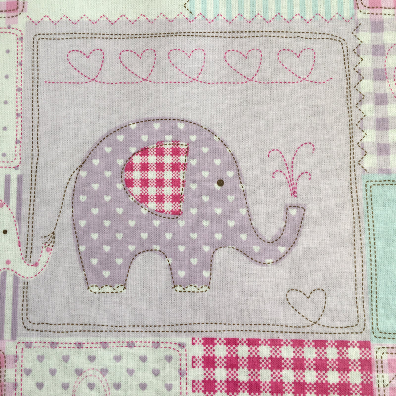 Bo Bo Pink Oilcloth