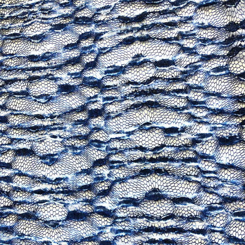 Stretch Lace - Ocean Waves