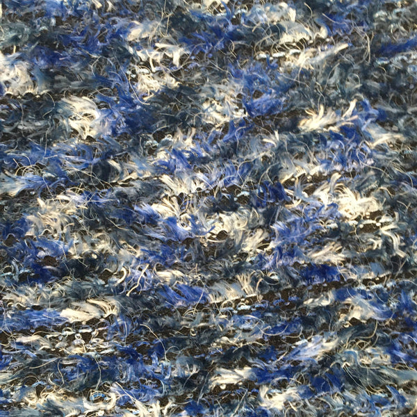 Shaggy Knit - Blue