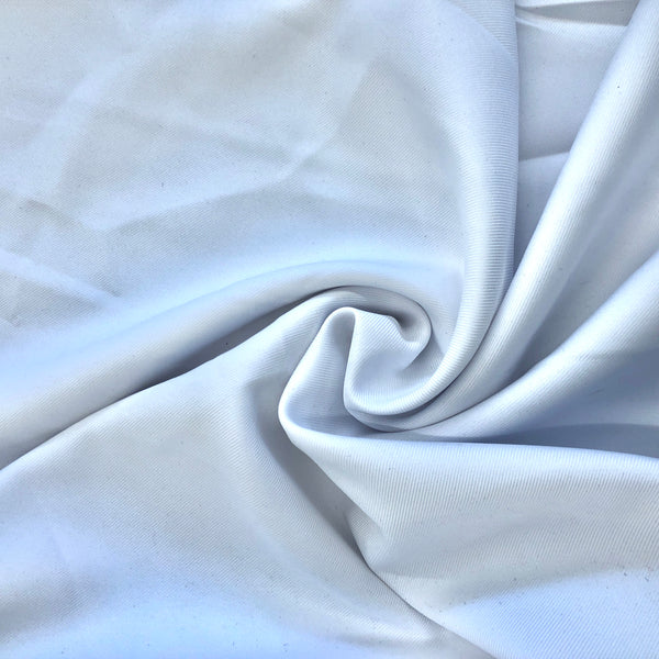 White Polyester Twill