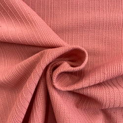 Stretch Salmon Ribbed