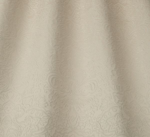 Serenity Ivory Woven Jacquard - 137cm x 120cm