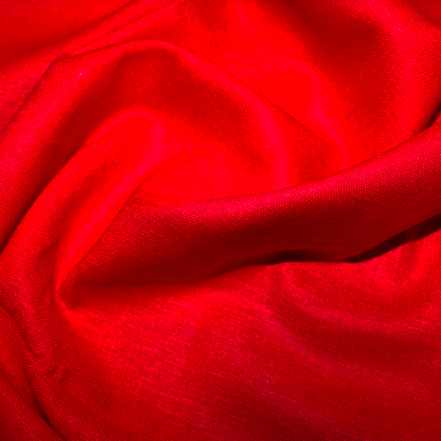 Viscose/linen Stretch Crimson