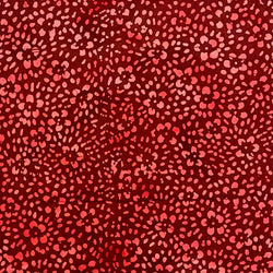 John Louden - Batik - Floral Red